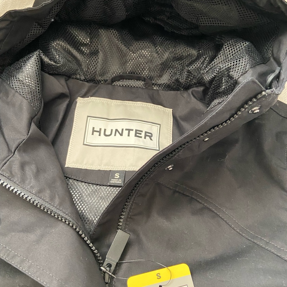 Hunter Ladies' Rain Jacket Water Resistant Cotton Smock. - Picture 5 of 16